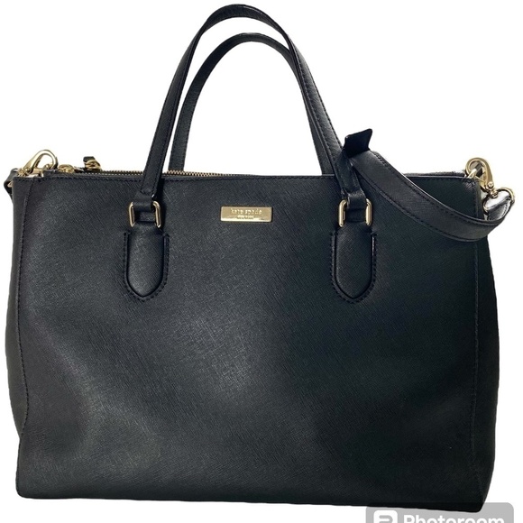 ♠️ KATE SPADE New York Laurel Way Leighann Satchel in Black - Picture 2 of 15